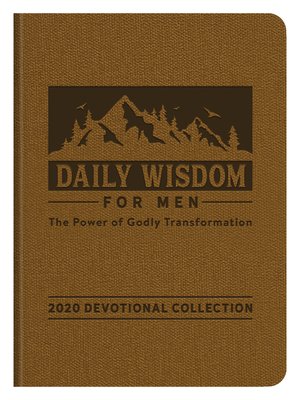 cover image of Daily Wisdom for Men 2020 Devotional Collection